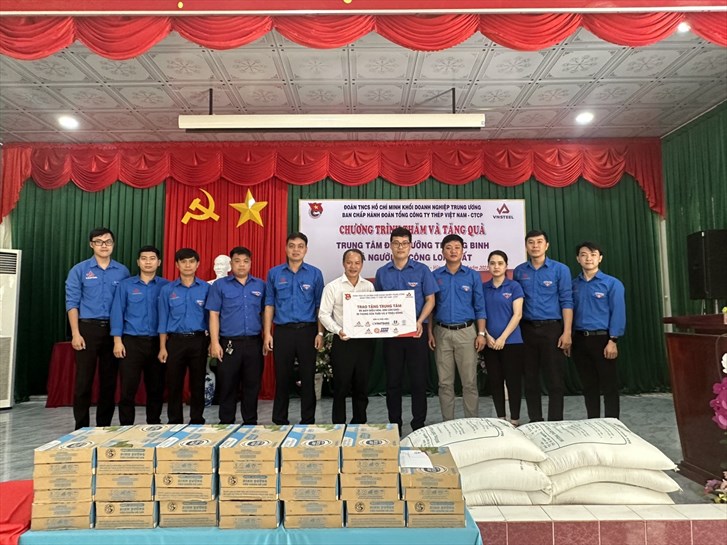 Tuổi trẻ VNSTEEL viết tiếp truyền thống “Đền ơn đáp nghĩa”