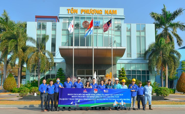 Ngày Thứ Bảy Xanh  - Nhà máy Tôn Phương Nam
