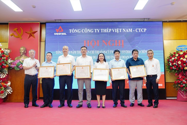 Tổng công ty Thép Việt Nam: Những “hạt ngọc” từ phong trào thi đua yêu nước