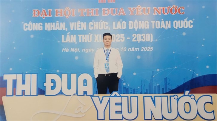 Phạm Xuân Huy - Gương mặt tiêu biểu của Tổng công ty Thép Việt Nam được vinh danh toàn quốc
