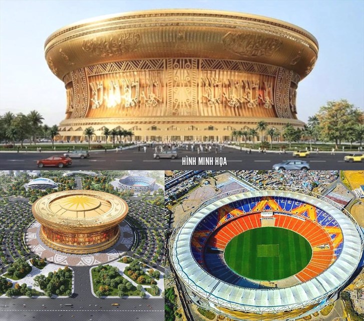 Thép Miền Nam /V/ khẳng định vị thế tại thị trường miền Bắc qua dự án sân vận động Trống Đồng