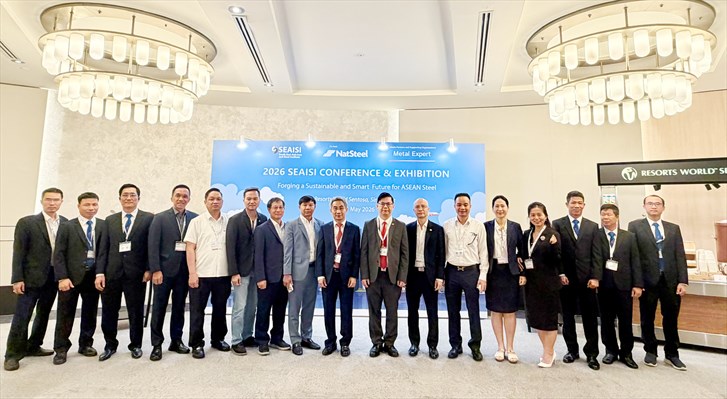 VNSTEEL chủ động hội nhập, kiến tạo tương lai bền vững cùng ngành thép ASEAN