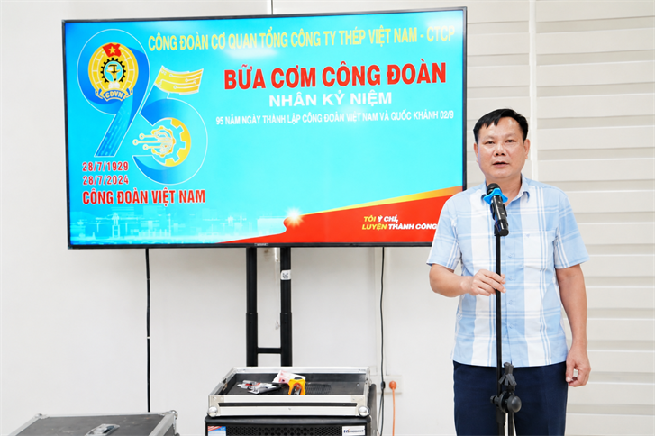 Chăm lo từ bữa ăn ca: Dấu ấn một thập kỷ của Công đoàn Tổng công ty Thép Việt Nam - CTCP